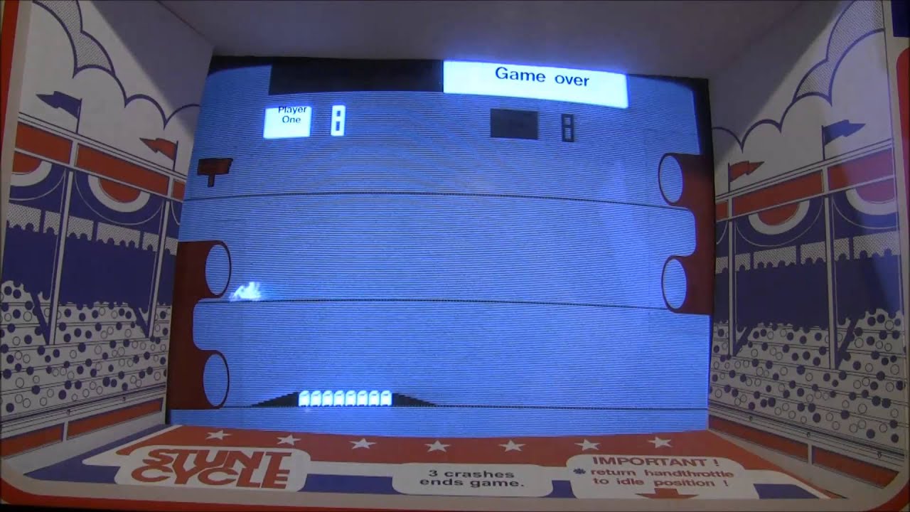 Game Console Jaman Dulu Dari Atari Stunt Cycle